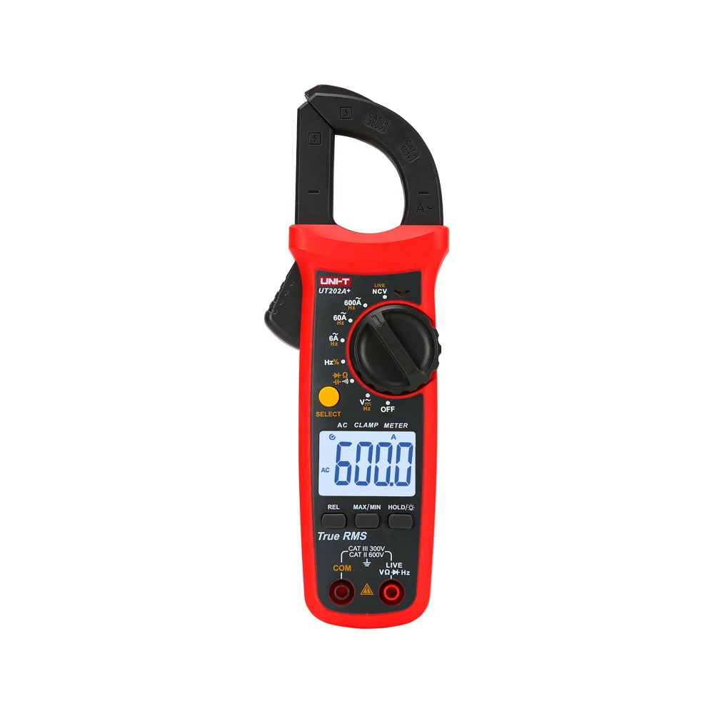 Цифровые токоизмерительные клещи UNI-T UT202A+ 00-00002532
