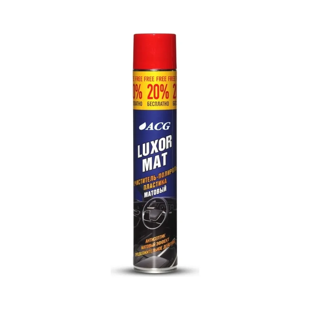 Очиститель-полироль пластика ACG LUXOR MAT 1023280