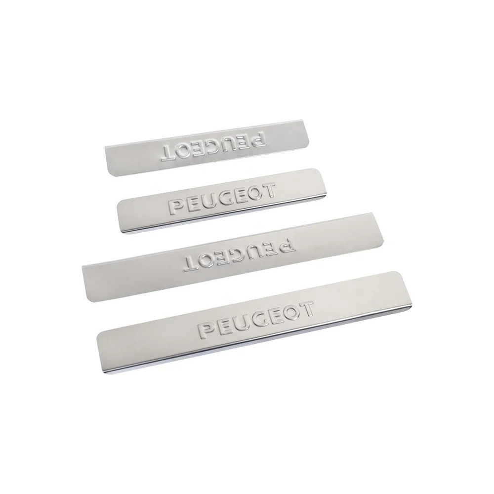 Накладки внутренних порогов PEUGEOT 408, 4007, 308, 3008, 308SW Dollex NPS-037