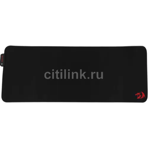 Коврик для мыши Redragon Neptune X (XL) черный, каучук + ткань, 300х800х4мм [71762]