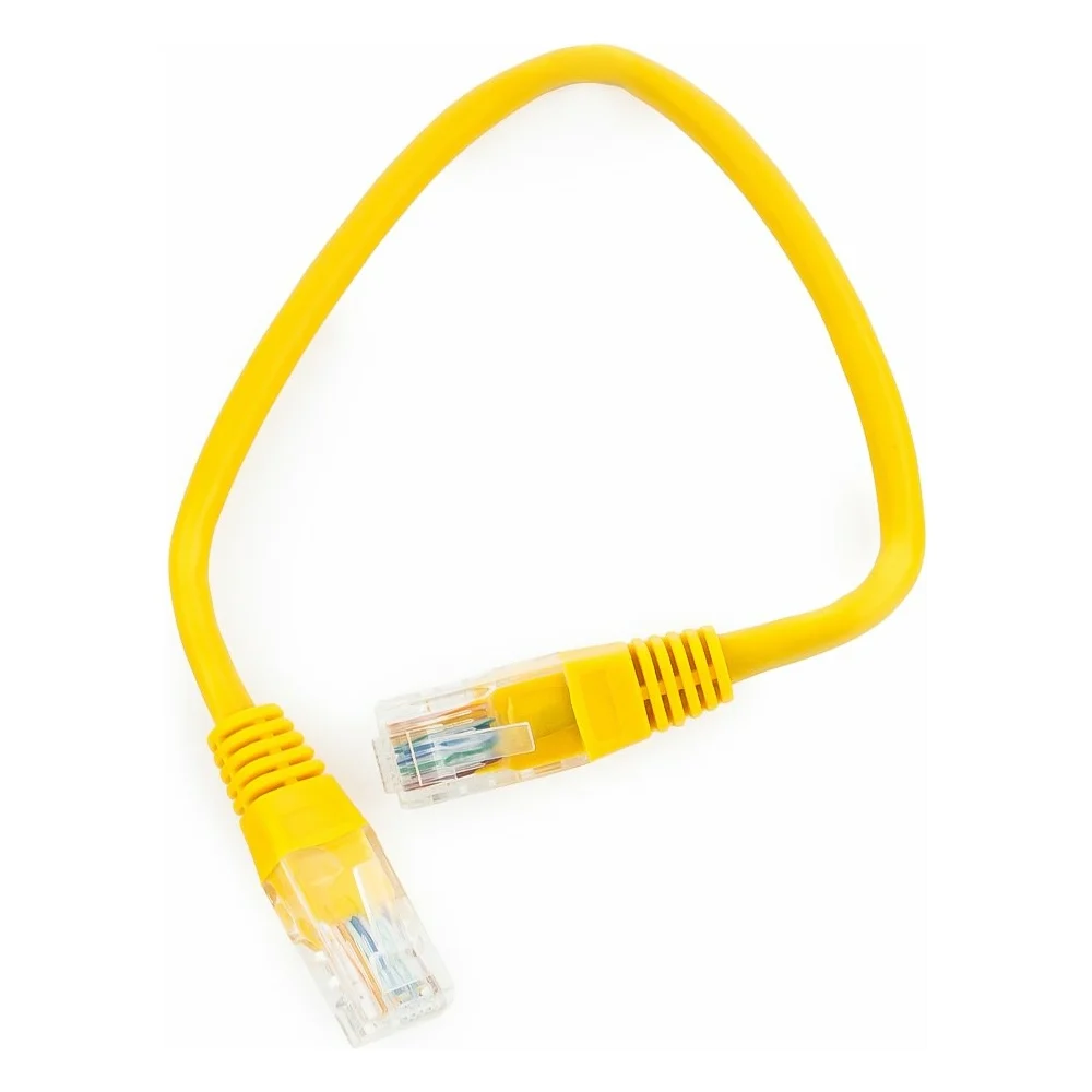 Многожильный литой патчкорд Cablexpert PP12-0.25M/Y