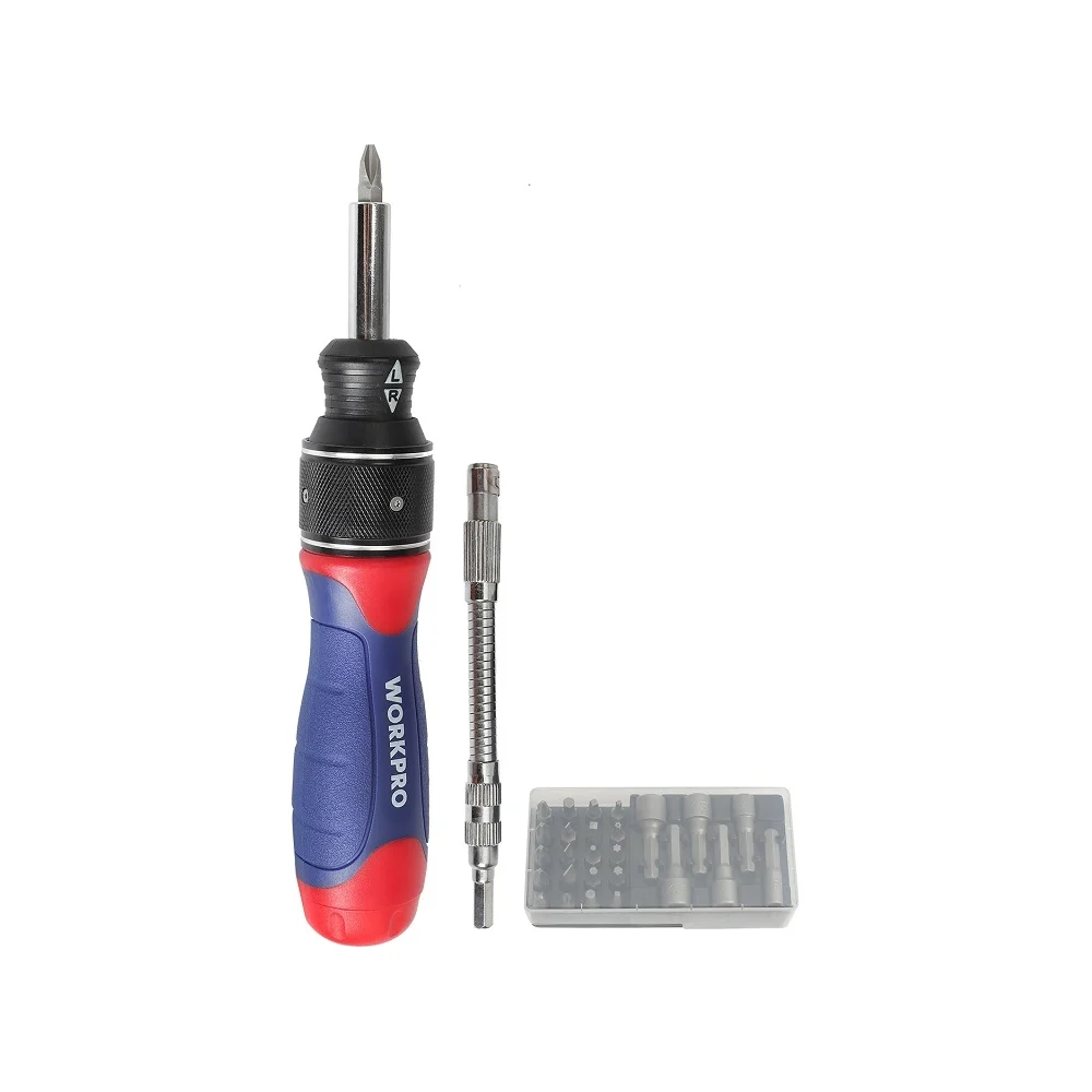 Отвертка WORKPRO 2X DRIVE WP221052
