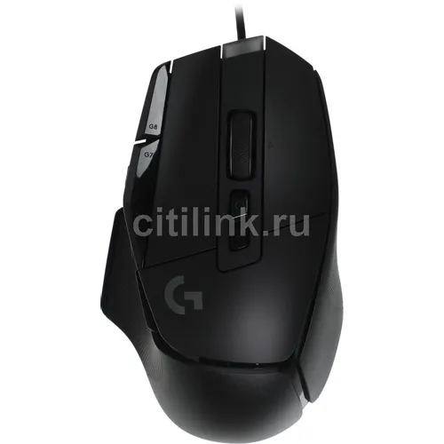 Мышь проводная Logitech G502 X, игровая, оптическая, USB, 25600dpi, черный [910-006142]