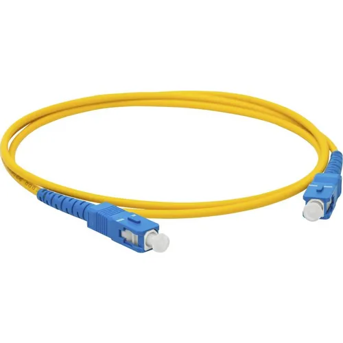 Патч-корд LanMaster 1.2 9/125 OS2 5м LSZH желтый [lan-2sc-2sc/su-5.0]