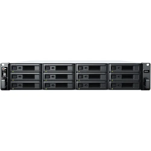 Сетевое хранилище NAS SYNOLOGY RS2423RP+, 12-bay, стоечный, Ryzen, V1780B