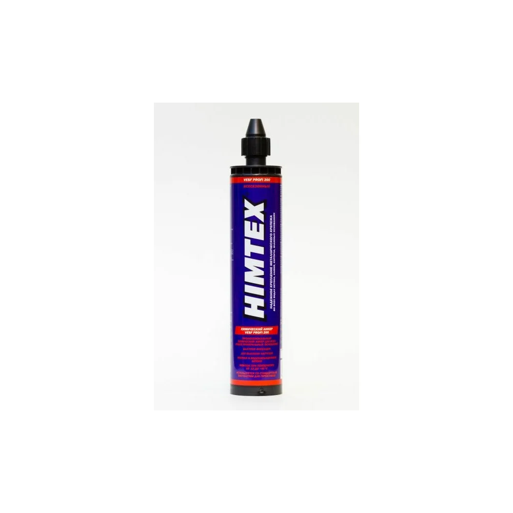 Химический анкер для любого бетона, кирпича КРЕП-КОМП HIMTEX VESF PROFI-200 400 ml ха400