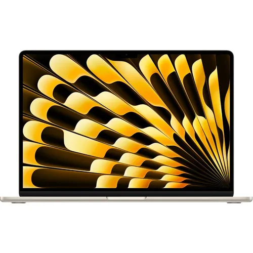 Ноутбук Apple MacBook Air A3241, 15.3", 2025, Retina, Apple M4 10 core 4ГГц, 10-ядерный, 24ГБ 512ГБ SSD, macOS, сияющая звезда [mc6k4ll/a]