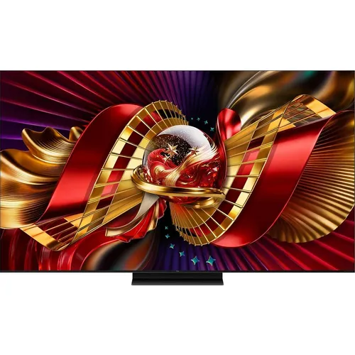 65" Телевизор TCL 65C8L SQD-Mini LED (2026) QLED, 4K Ultra HD, СМАРТ ТВ, Google TV, черный