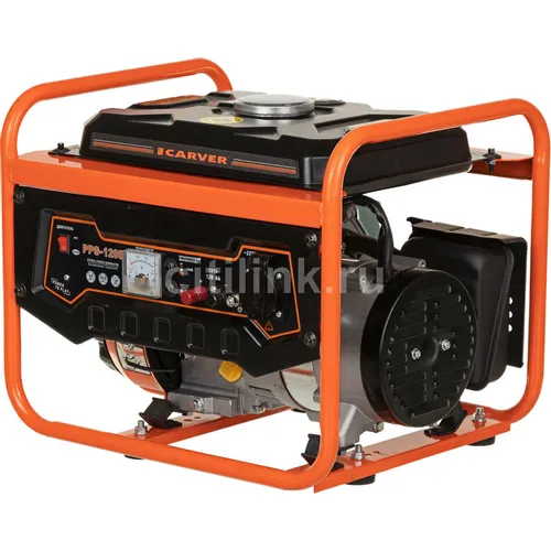 Бензиновый генератор CARVER PPG- 1200, 220/12 В, 1.05кВт [01.020.00002]