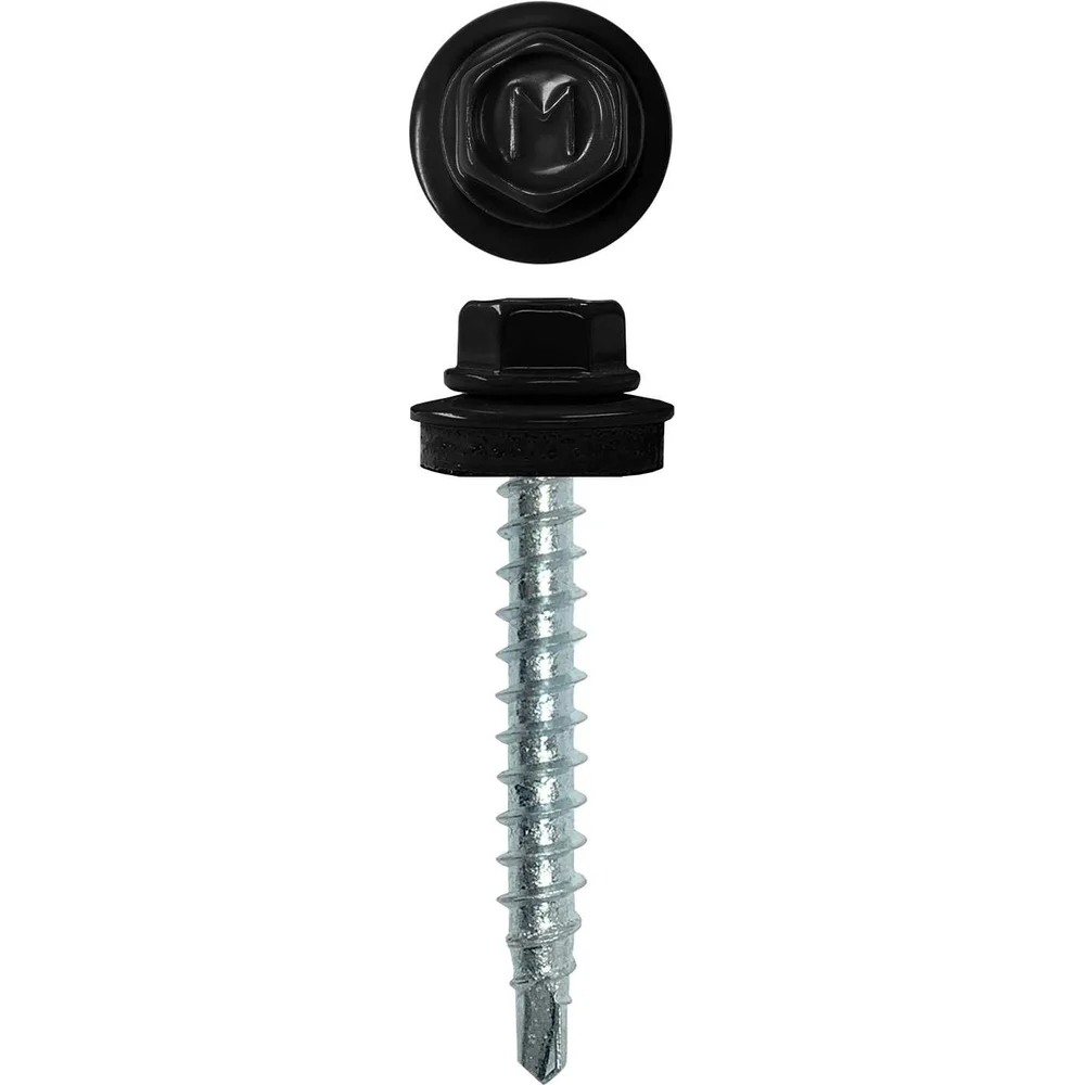Кровельный саморез Daxmer 4,8х35 RAL9005 303947