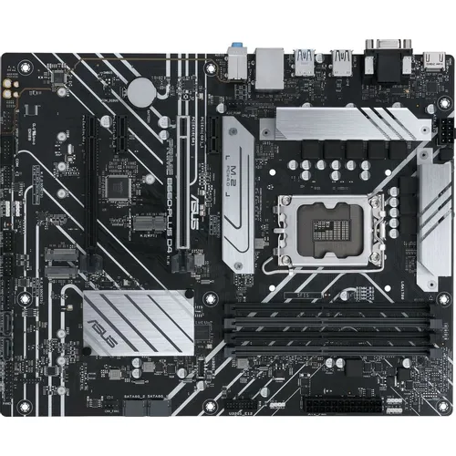 Материнская плата ASUS PRIME B660-PLUS D4, Socket LGA 1700, Intel B660, ATX, Ret