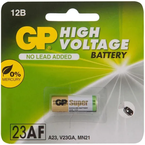 MN21 Батарейка GP Ultra Alkaline 23AF, 1 шт.