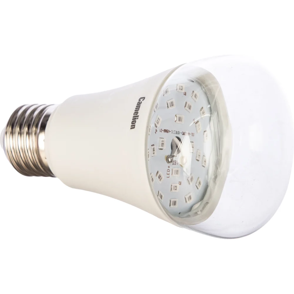 Электрическая светодиодная лампа лампа для растений Camelion LED10-PL/BIO/E27 13241