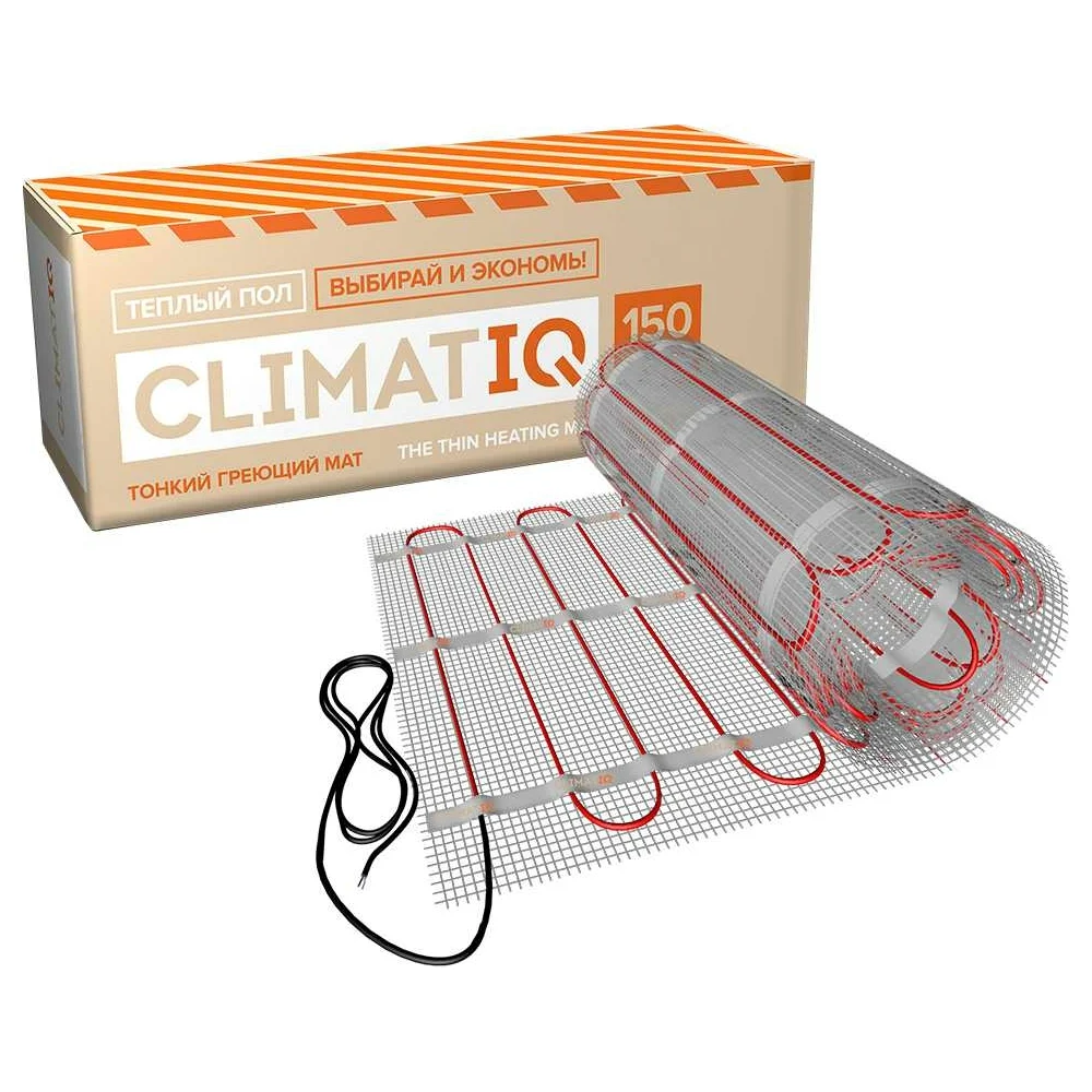 Самоклеящийся греющий мат для установки в слой плиточного клея IQWATT CLIMATIQ MAT 206112