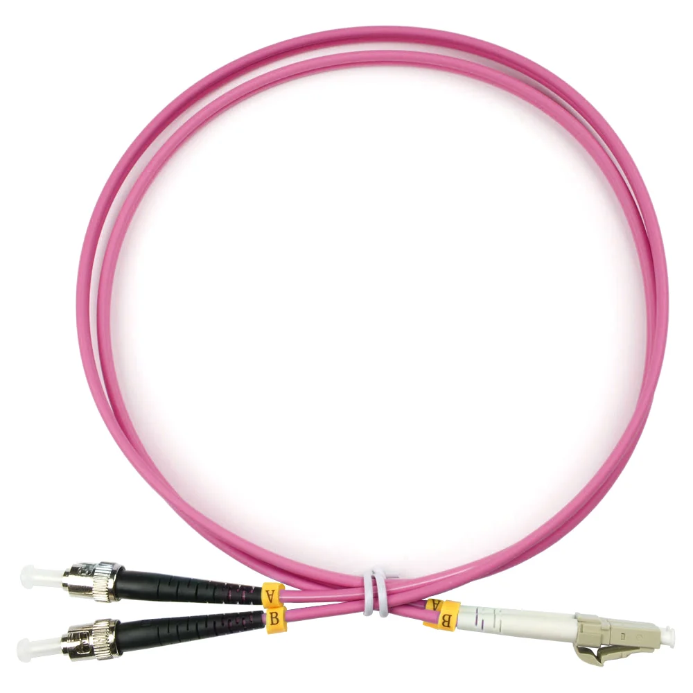 Дуплексный оптический патч-корд TopLan DPC-TOP-OM4-LC/P-ST/P-7.0