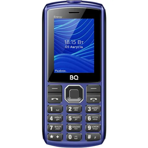 Сотовый телефон BQ 2452 Energy, синий/черный