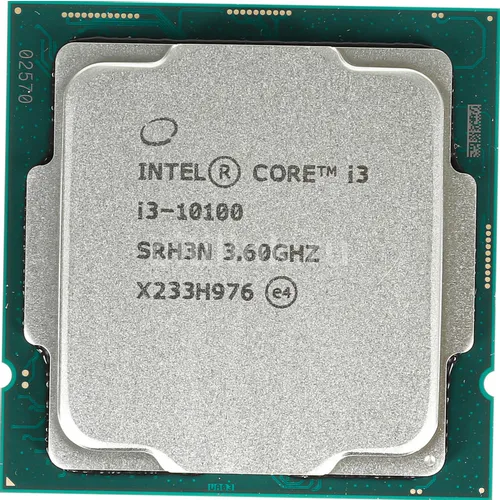 Процессор Intel Core i3 10100, LGA 1200, OEM [cm8070104291317 srh3n]