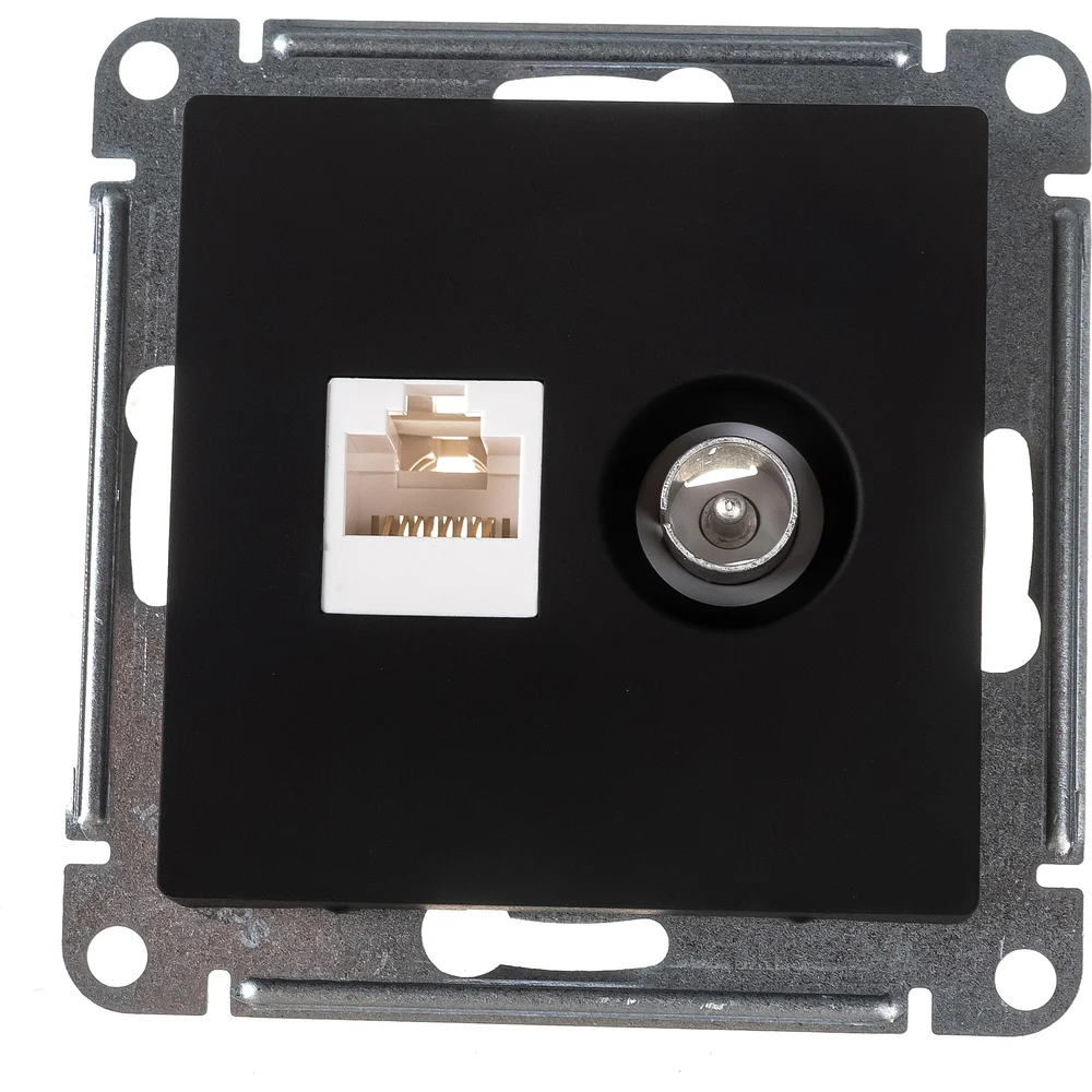 Двойная розетка Systeme Electric AtlasDesign ATN001089