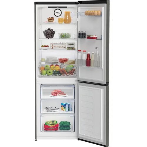 Холодильник двухкамерный Beko B3R0CNK362HG серебристый