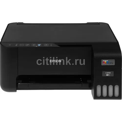 МФУ струйное Epson L3250 цветная печать, A4, с СНПЧ, черный [c11cj67508/503/418/405/408/412]