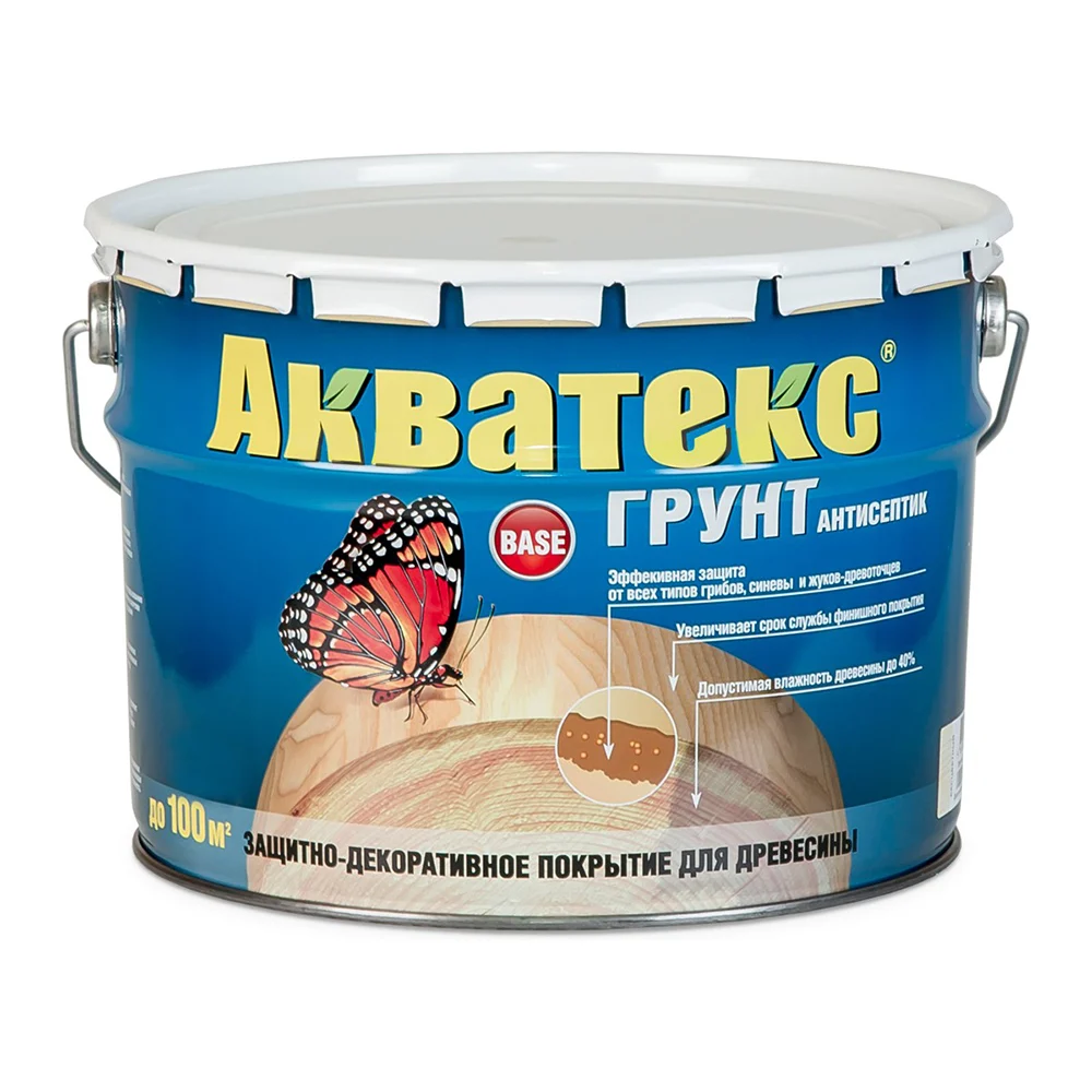 Грунт антисептик для дерева АКВАТЕКС аква 246926