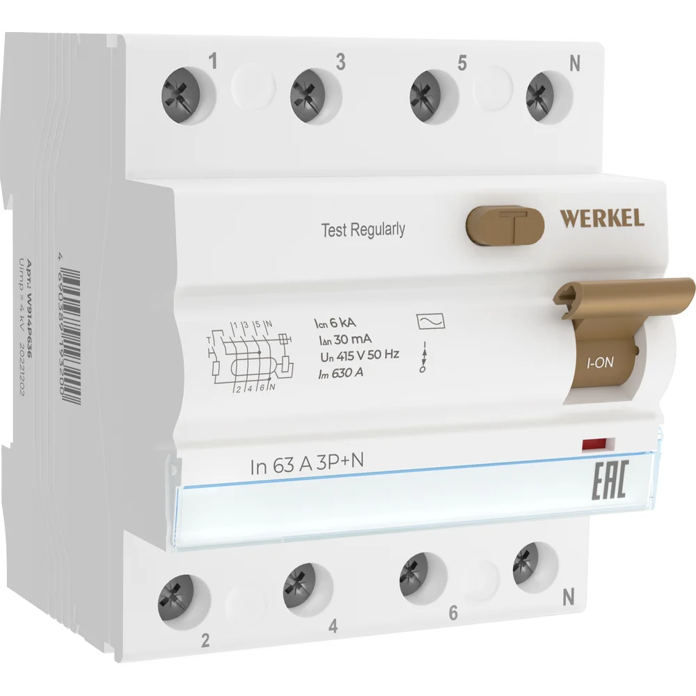 Устройство защитного отключения WERKEL a062566