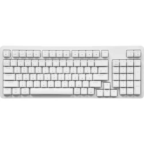 Клавиатура Logitech K868, беспроводная, USB, Bluetooth/Радиоканал, механическая, белый [920-013913]