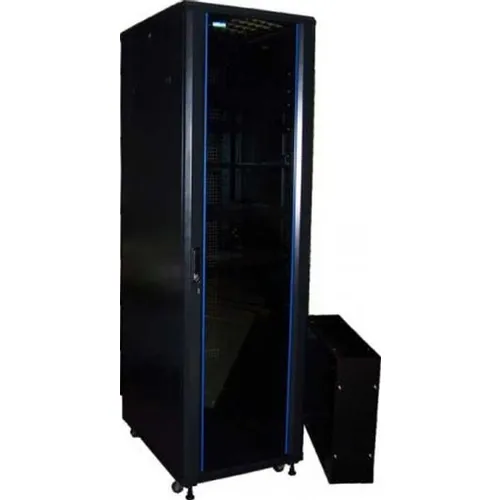 Шкаф серверный LanMaster TWT-CBB-22U-6X8-G1 напольный, стеклянная передняя дверь, 22U, 600x800 мм
