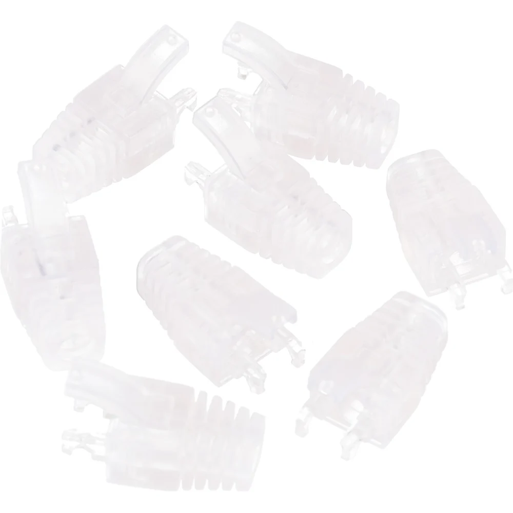 Защитный сетевой коннектор для коннекторов RJ45 NIKOMAX NMC-RJBOOT65B-TR-100