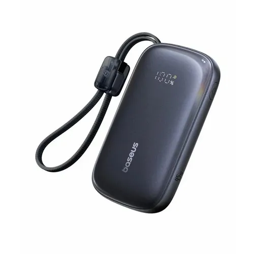 Внешний аккумулятор (Power Bank) BASEUS EnerFill FC21 Qpow 3 Ultra, 10000мAч, черный [e0027q00]