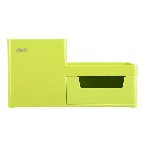 Органайзер настольный Deli Rio EZ25150, 175x90x92, пластик, зеленый