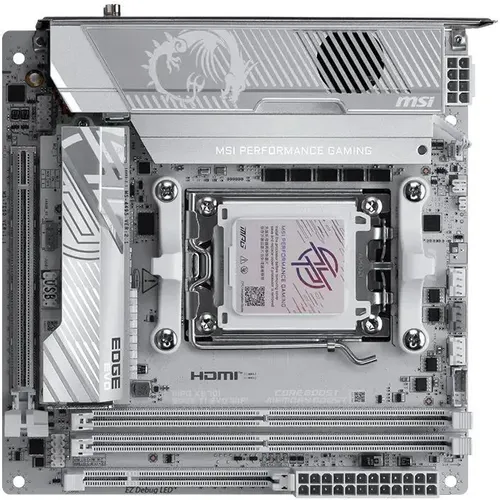 Материнская плата MSI MPG X870I EDGE TI EVO WIFI, Socket AM5, AMD X870E, mini-ITX, Ret