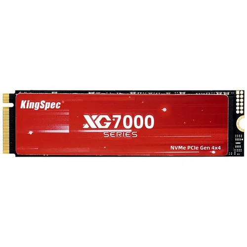 SSD накопитель KINGSPEC XG7000 XG7000-4TB 4ТБ, M.2 2280, PCIe 4.0 x4, NVMe, M.2