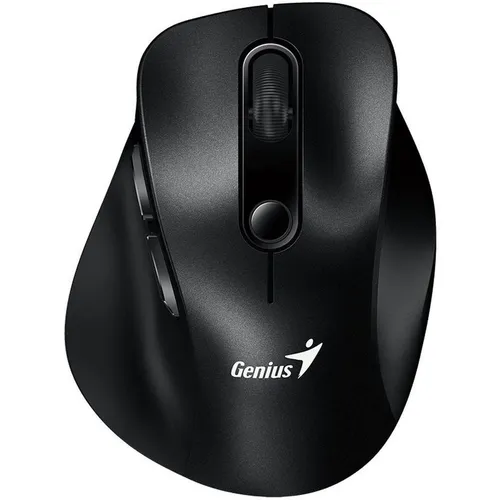 Мышь беспроводная Genius Ergo 9000S, Bluetooth/Радио, вертикальная, оптическая, USB, 2400dpi, черный [31030038400]