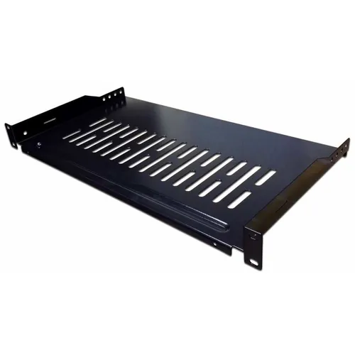 Полка стационарная LanMaster TWT-CB-SFBF250-1U/18, 1, 19", черный, (в упаковке: 1шт)