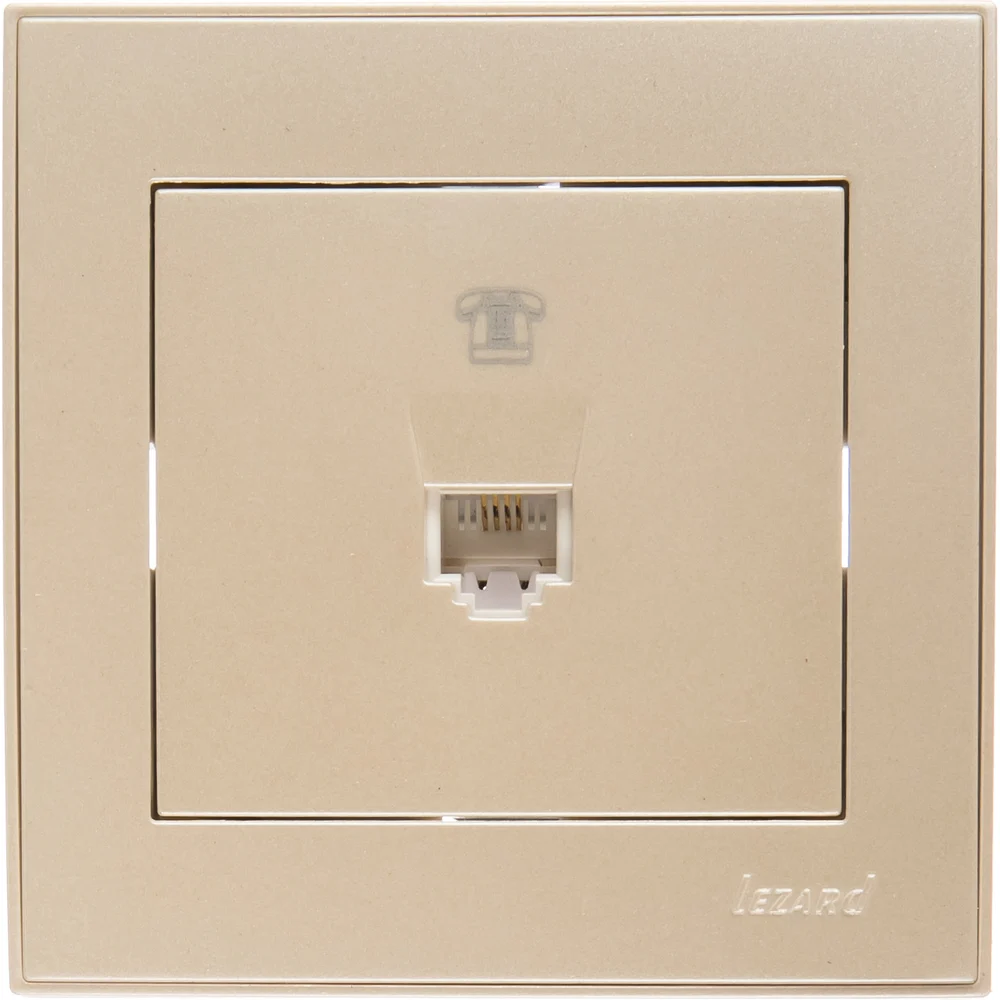 Телефонная розетка Lezard RAIN 703-3030-137