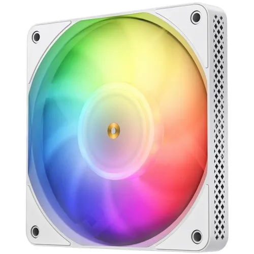 Вентилятор JONSBO HF1215 120мм, 4-pin, 1800об/мин, 18.6 - 29.7 дБ, RGB, белый, Ret [hf1215 white]