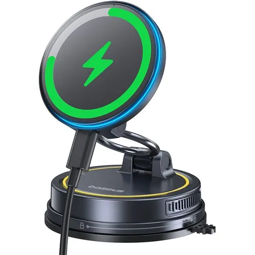 Автомобильное зарядное устройство BASEUS PrimeTrip VC2 Flex Pro, USB-C, USB-C, 15Вт, черный