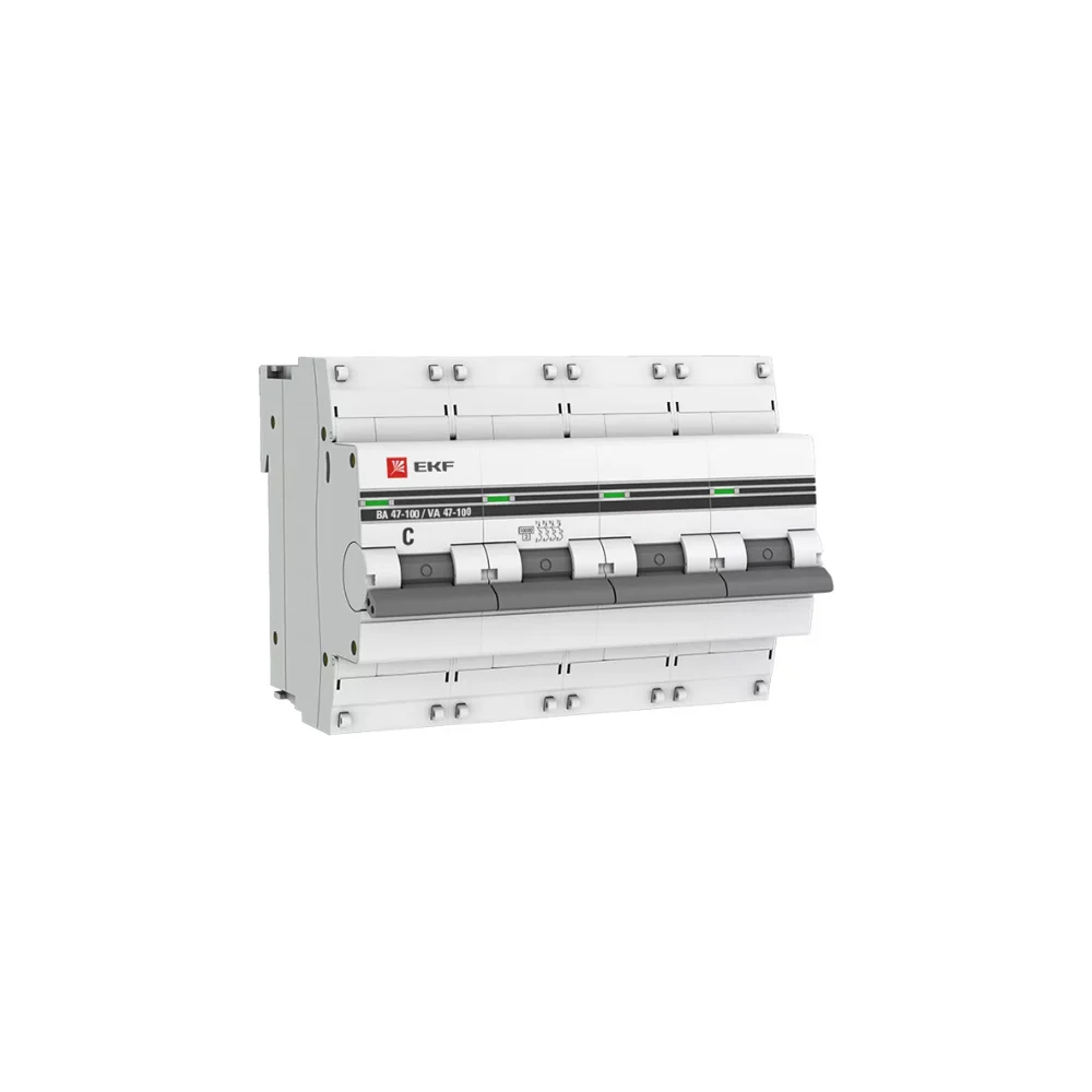 Автоматический выключатель EKF PROxima ВА 47-100 mcb47100-4-25C-pro