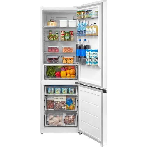 Холодильник двухкамерный Midea MDRB457FGF01ID инверторный, белый