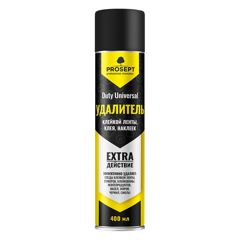Средство для удаления клея для удаления клея, наклеек, скотча PROSEPT Duty Universal 123-04