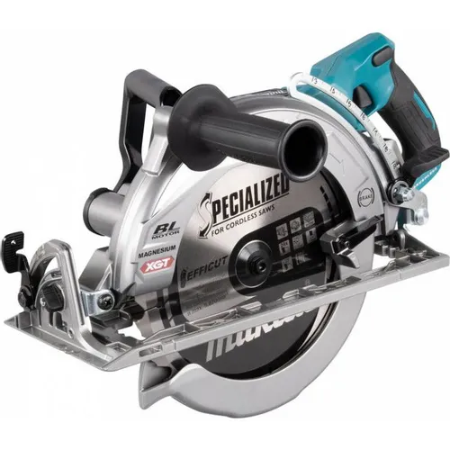 Циркулярная пила Makita RS002GZ, 260мм, аккумуляторная, 40В, без АКБ, без ЗУ