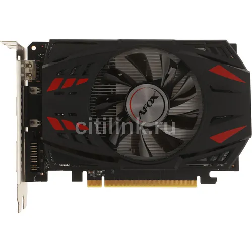 Видеокарта AFOX NVIDIA GeForce GT 730 AF730-4096D5H5 4ГБ GDDR5, Ret