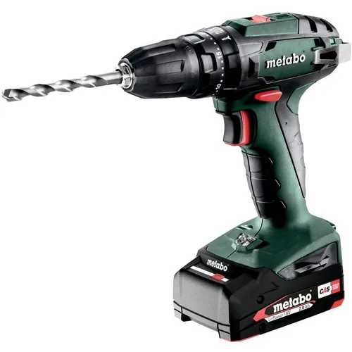 Ударная дрель-шуруповерт METABO SB 18, 2Ач, с двумя аккумуляторами [602245560]