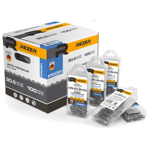 Цепь для цепных пил REZER SUPER VXL93PRO-57, 57 [03.025.00029]