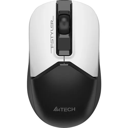 Мышь беспроводная A4TECH Fstyler FG12 Panda, радио, оптическая, USB, 1200dpi, белый и черный