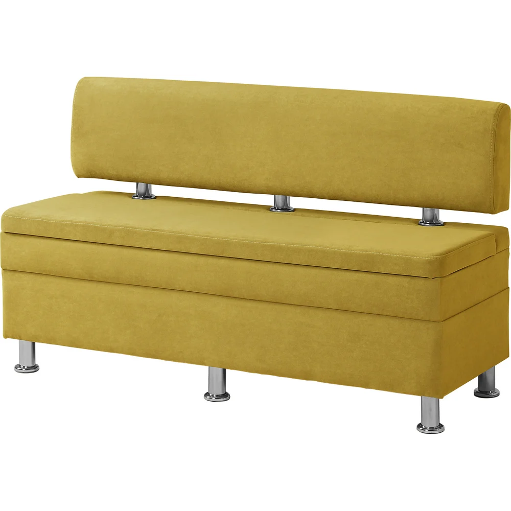 Кухонный диван НОРТА norta hippo 1300x490x770 горчичный 4657792958475