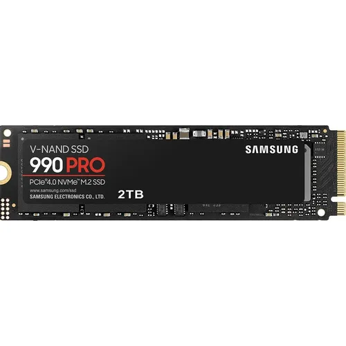 SSD накопитель Samsung 990 Pro MZ-V9P2T0BW 2ТБ, M.2 2280, PCIe 4.0 x4, NVMe, M.2