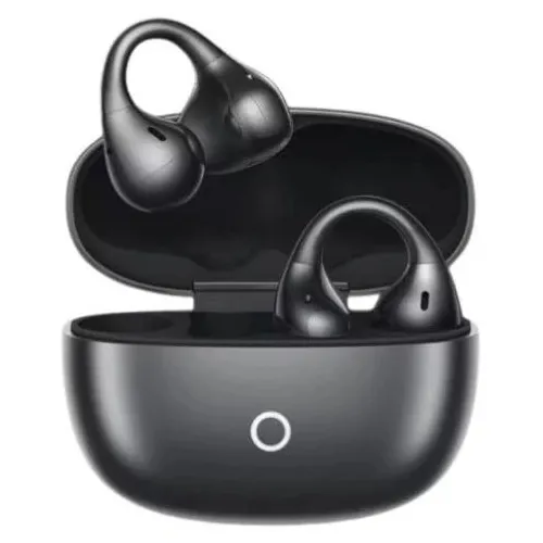 Наушники REALME Buds Clip, Bluetooth, накладные, черный [6941764477667]