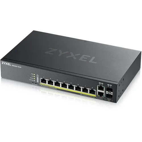 Коммутатор ZyXEL GS2220-10HP-EU0101F, управляемый